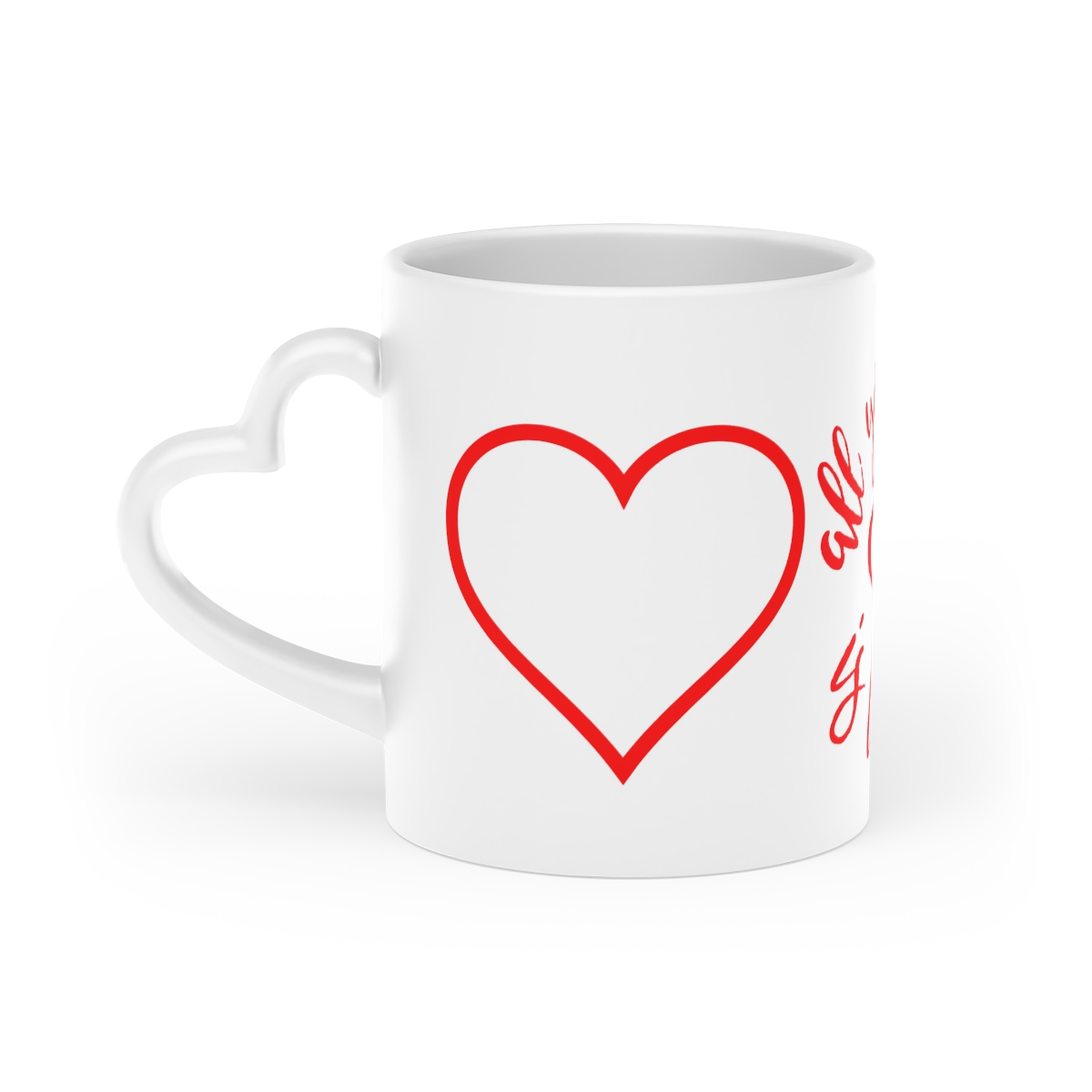 Heart-Shaped Mug - Image 3